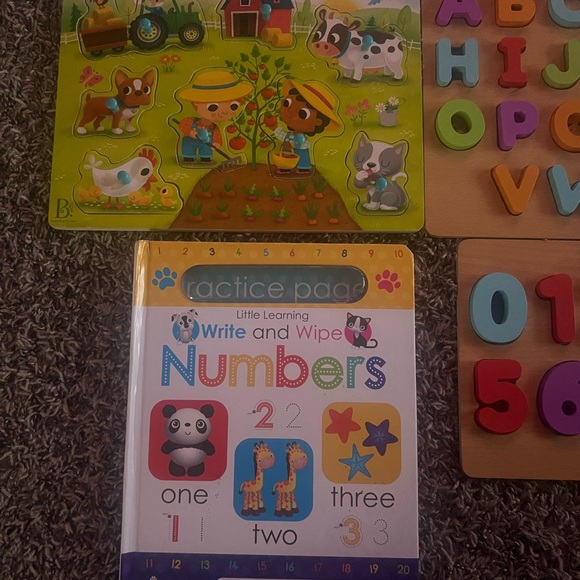 Colorful Alphabet and Number Learning Set - Picture 3 of 5